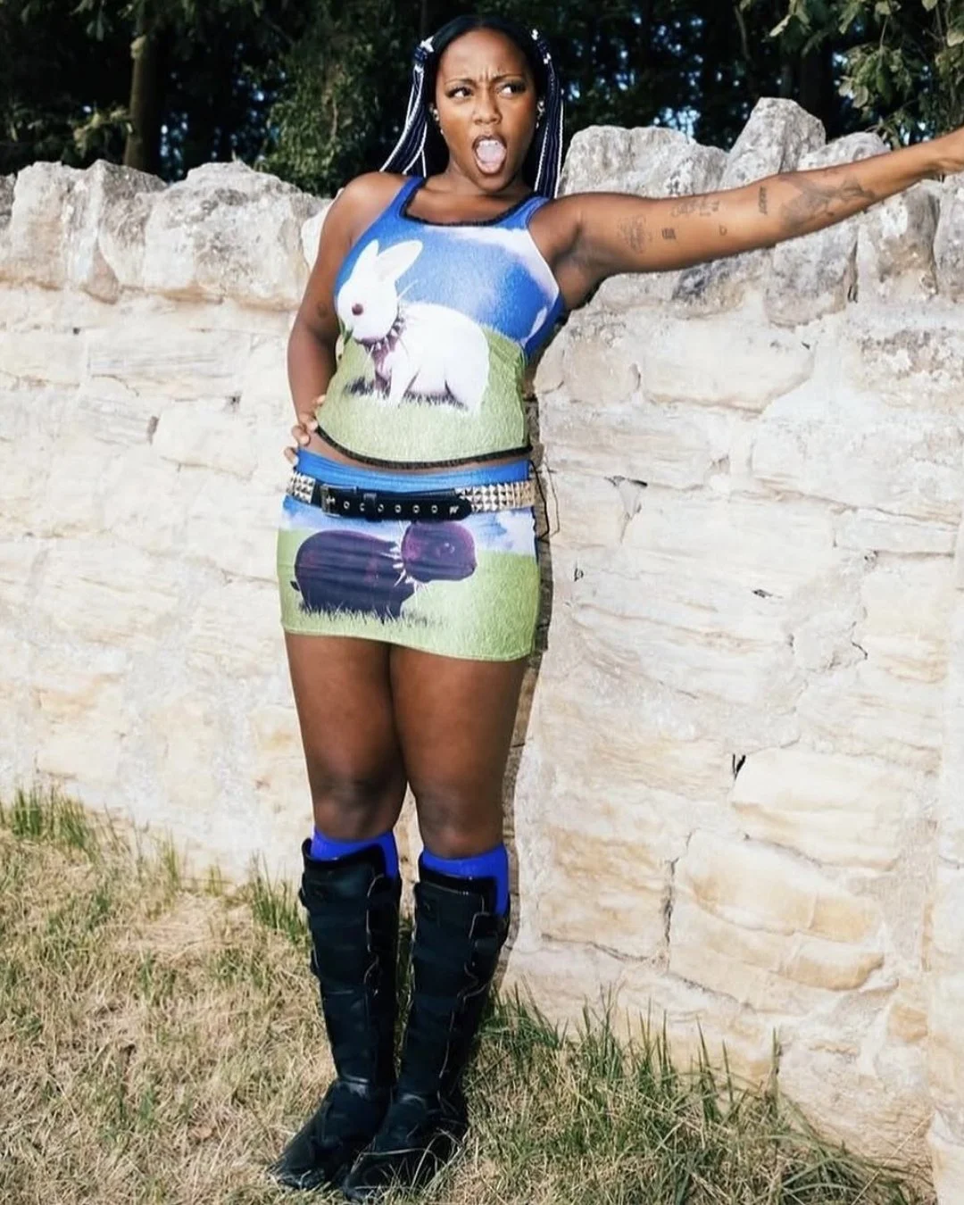 REVERSIBLE ORNATE VEST — Rhi Dancey